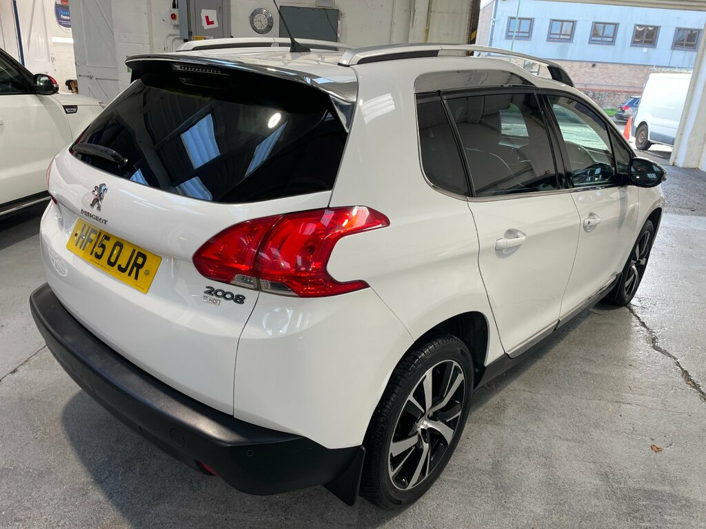 Peugeot 2008 1.6 E-hdi Feline Suv Euro 5 Ss White #5