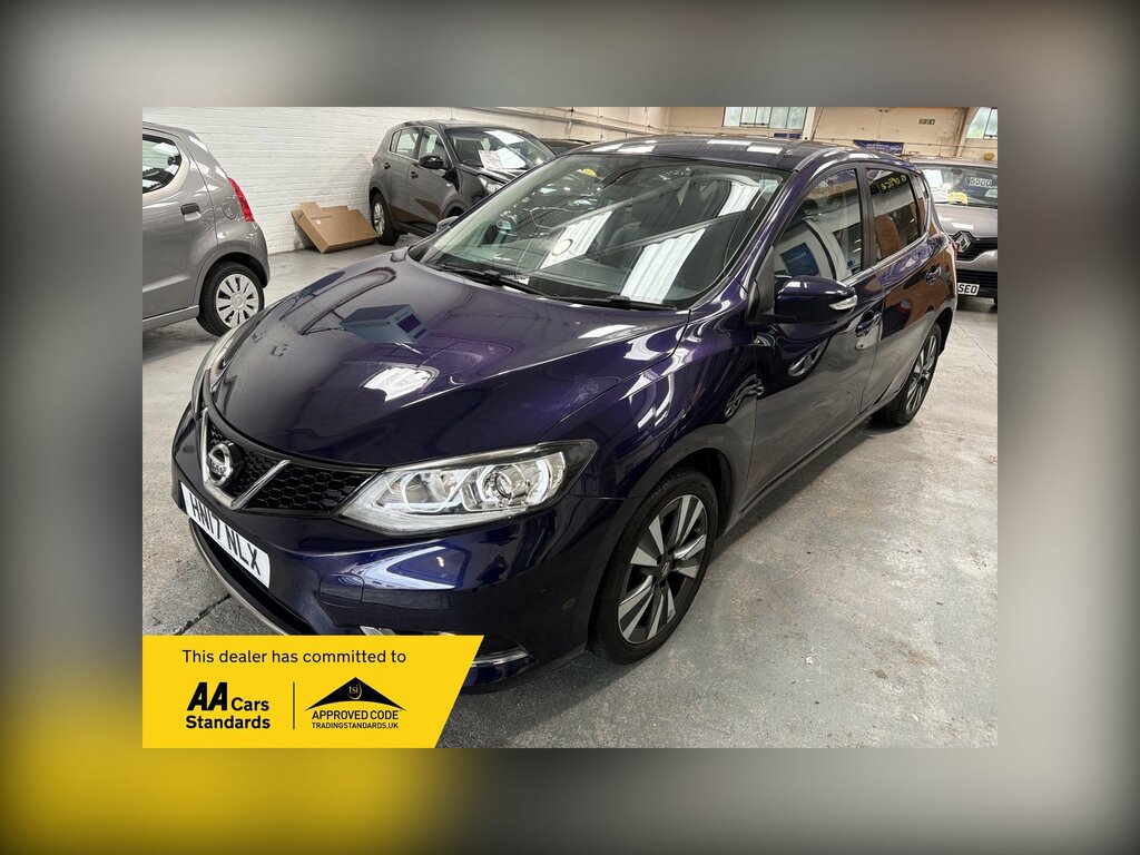 Nissan Pulsar 1.2 Dig-t Tekna Hatchback Xtron Euro 6 Blue