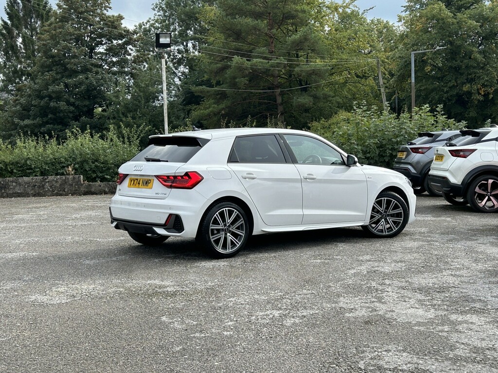 Audi A1 1.0 Tfsi 30 S Line YX74NWP White #5