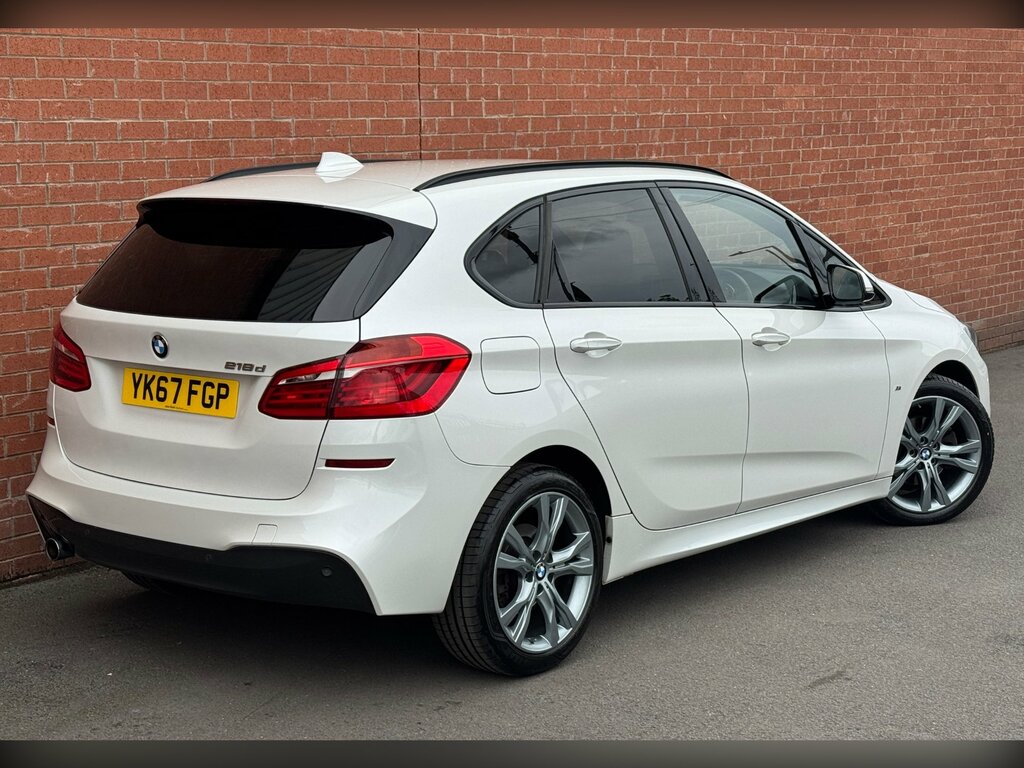BMW 2 Series Active Tourer 2.0 218D M Sport Euro 6 White #3