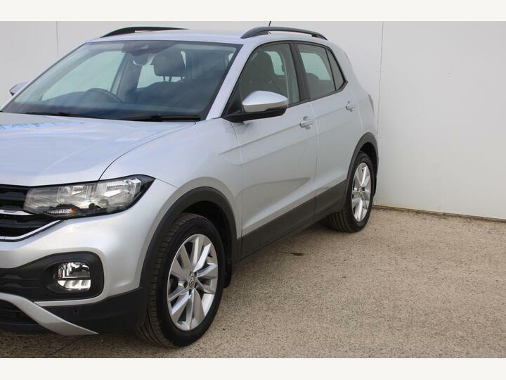 Volkswagen T-Cross 1.0 Tsi Se Dsg Euro 6 Ss Silver #4