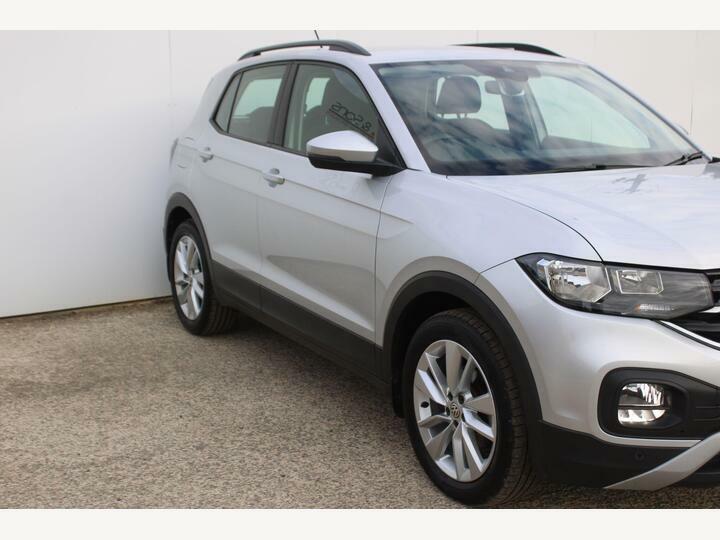 Volkswagen T-Cross 1.0 Tsi Se Dsg Euro 6 Ss Silver #2