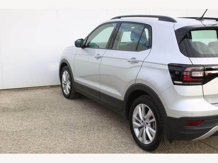 Volkswagen T-Cross 1.0 Tsi Se Dsg Euro 6 Ss Silver #6