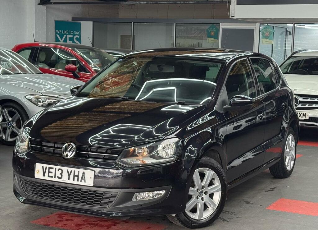 Volkswagen Polo 1.2 Match Edition Euro 5 Black #3