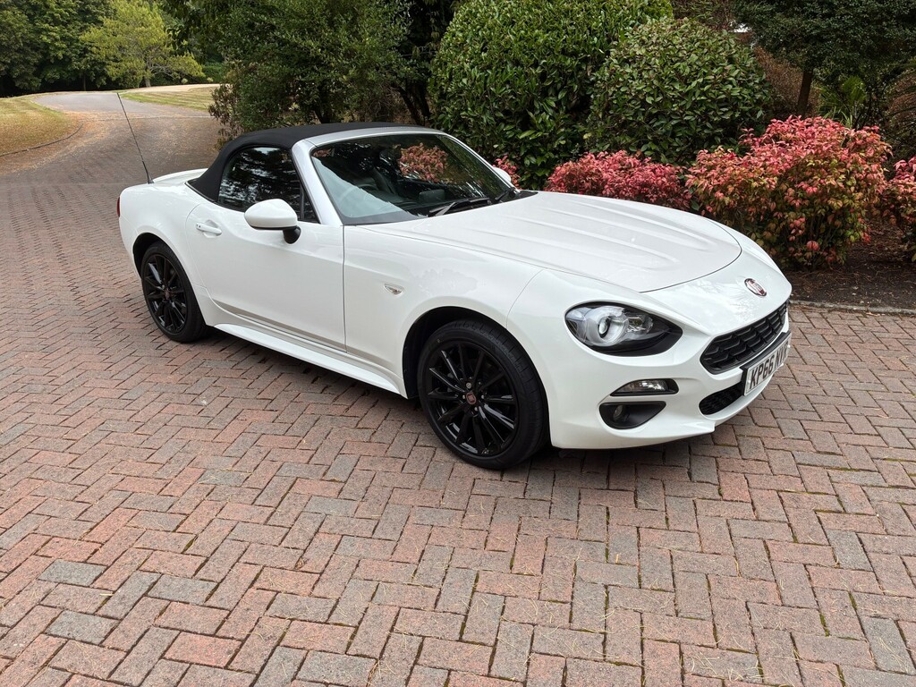 Fiat 124 Spider Red #18