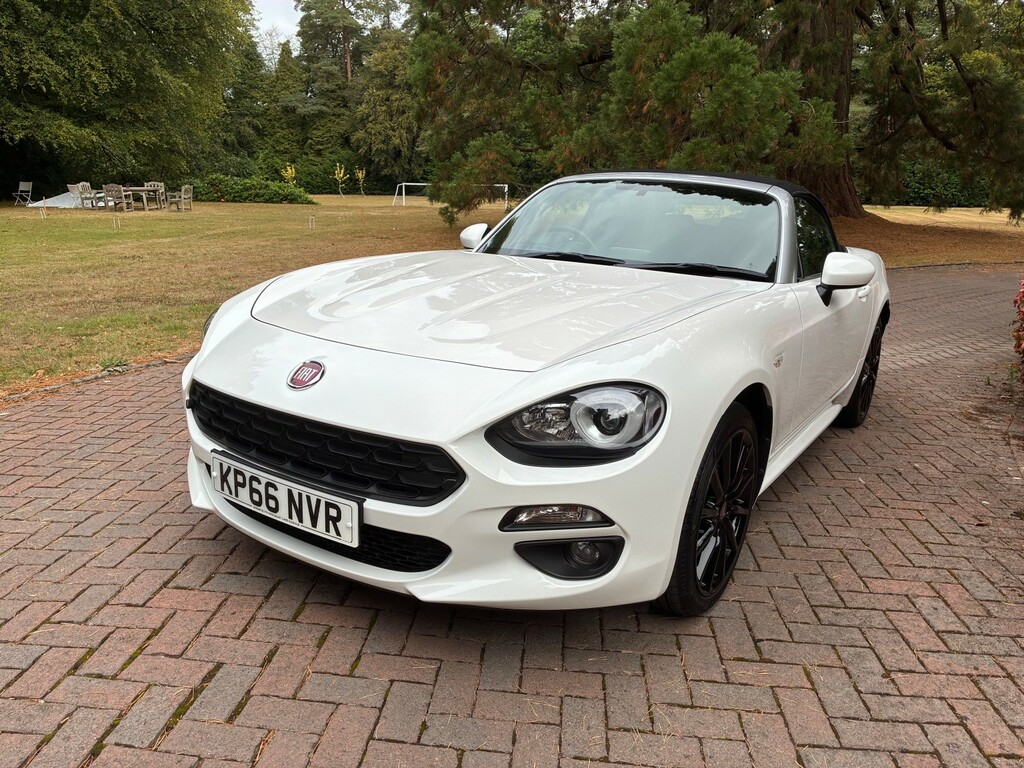 Fiat 124 Spider Red #22