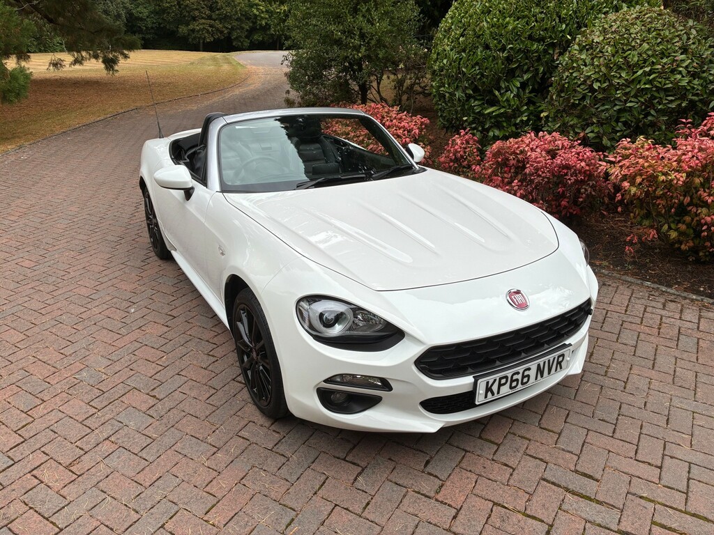 Fiat 124 Spider Red #25
