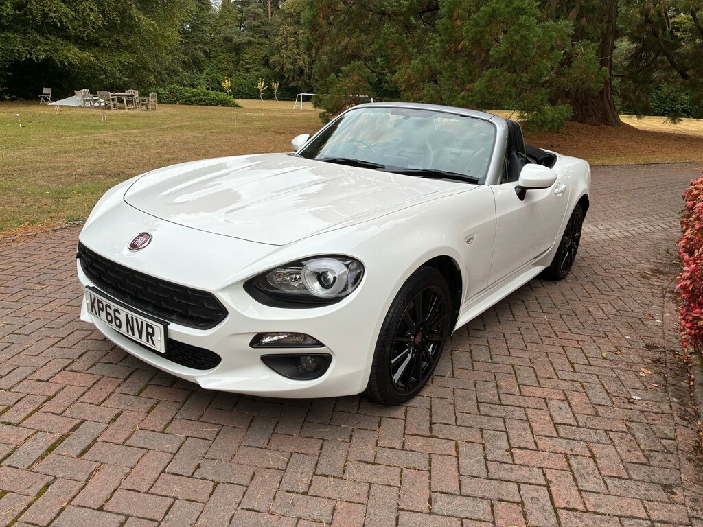 Fiat 124 Spider 1.4 Multiair Turbo 140Hp Lusso White #5