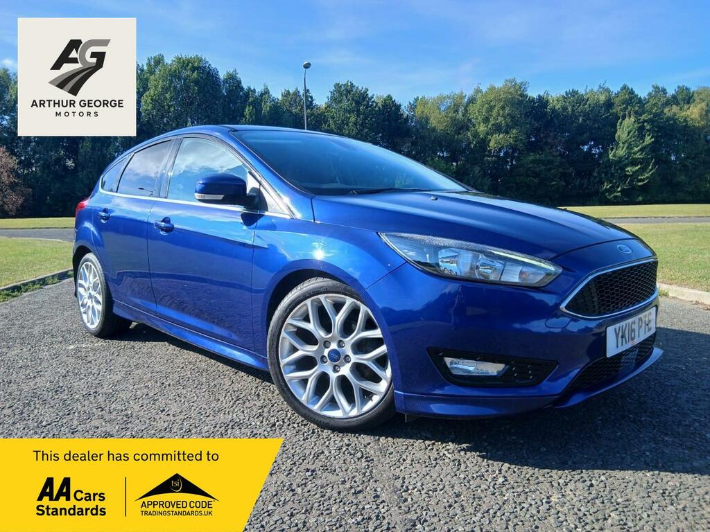 Ford Focus Zetec S Blue