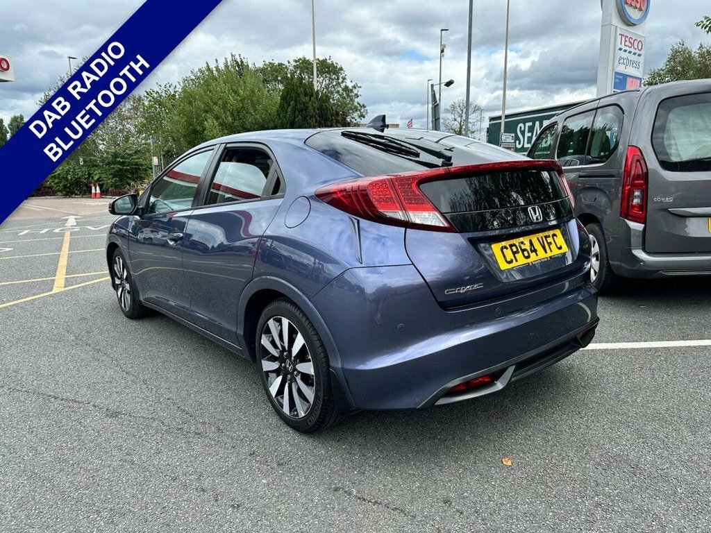 Honda Civic 1.8L Se Plus-t CP64VFC Blue #5