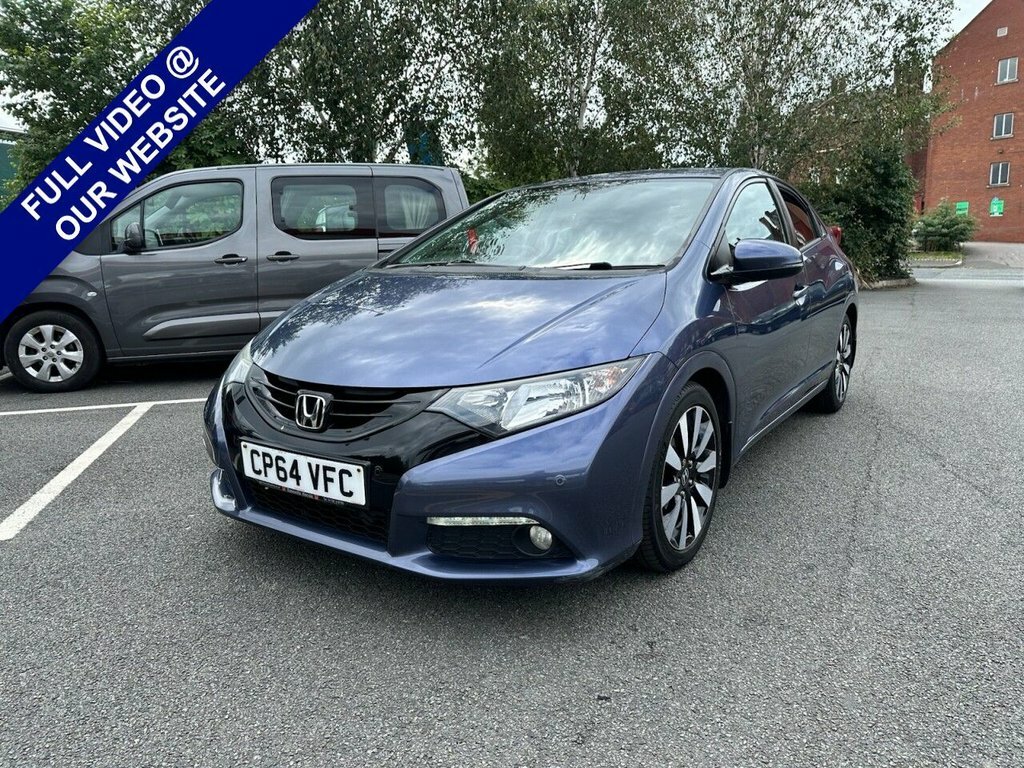 Honda Civic 1.8L Se Plus-t CP64VFC Blue #3