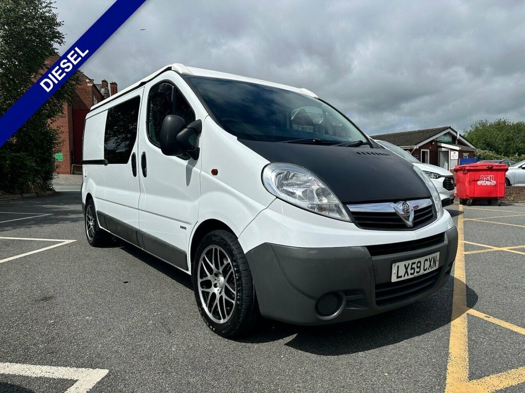 Vauxhall Vivaro Diesel White #2