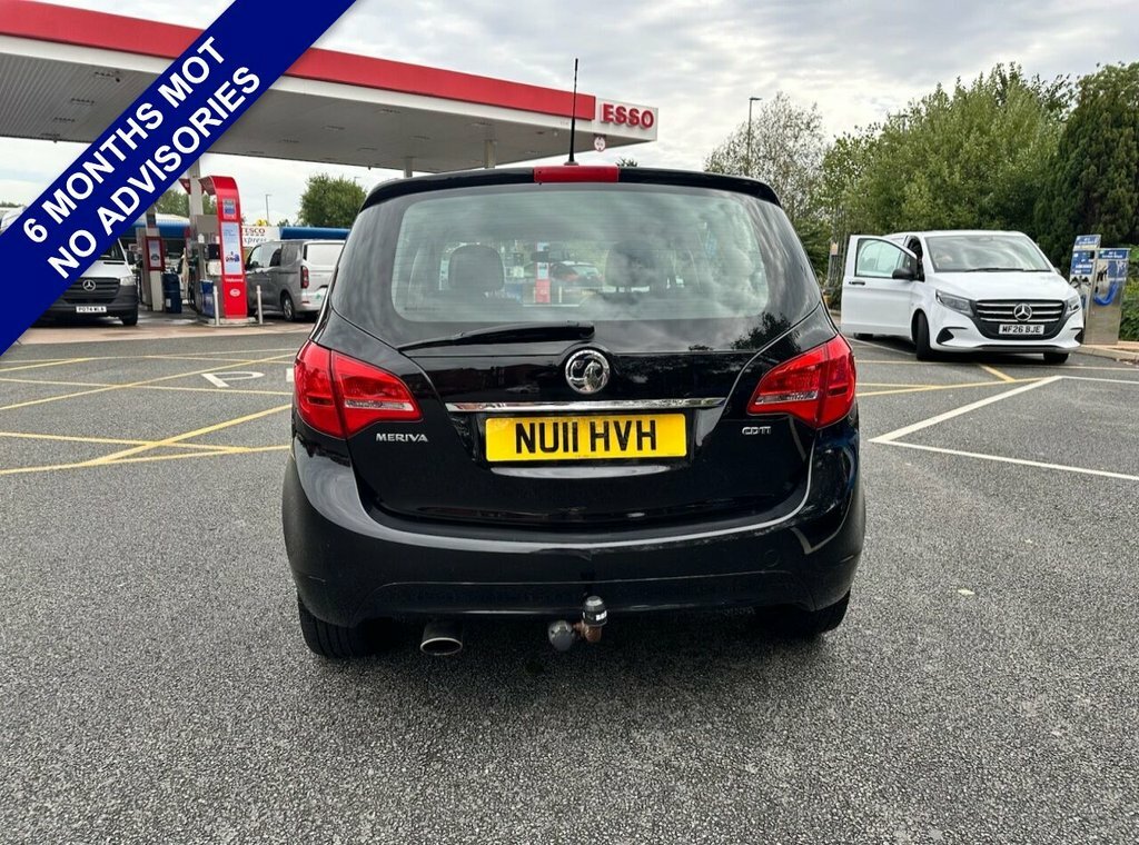Vauxhall Meriva 1.7L Exclusiv Black #6