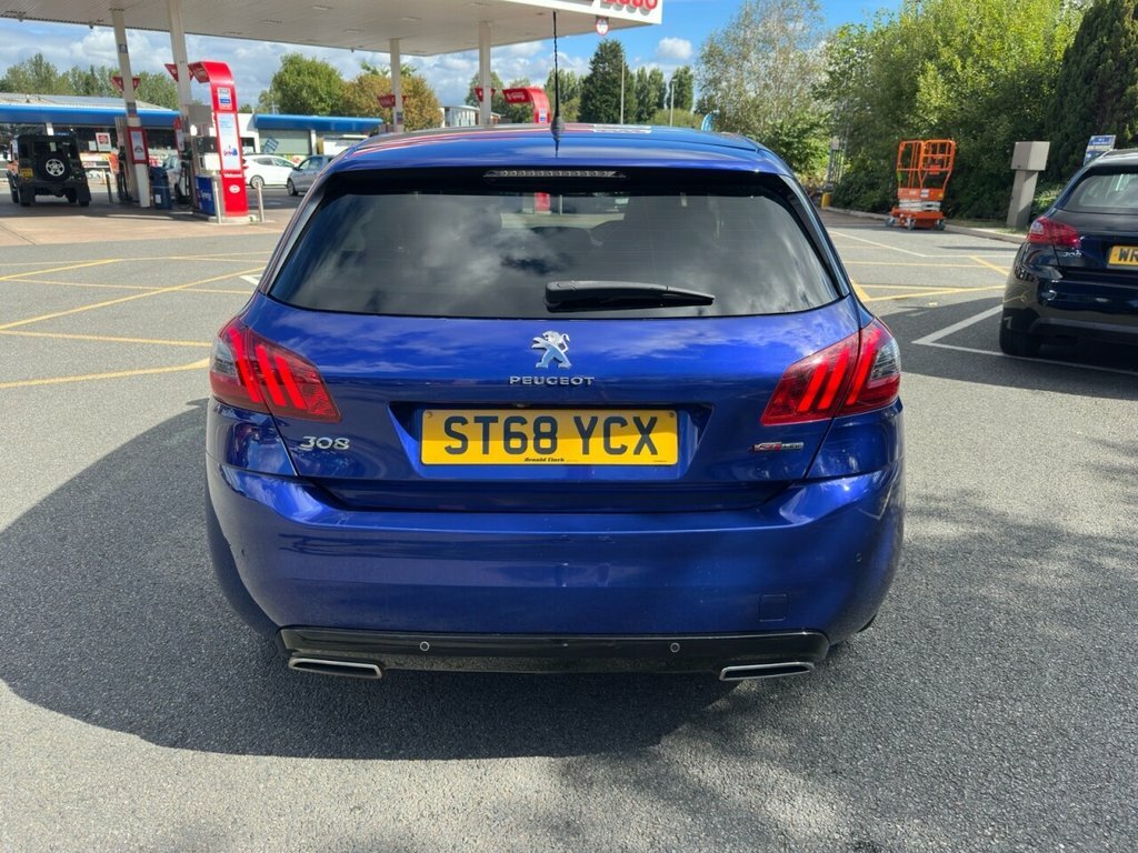Peugeot 308 1.2L Gt Line Blue #4
