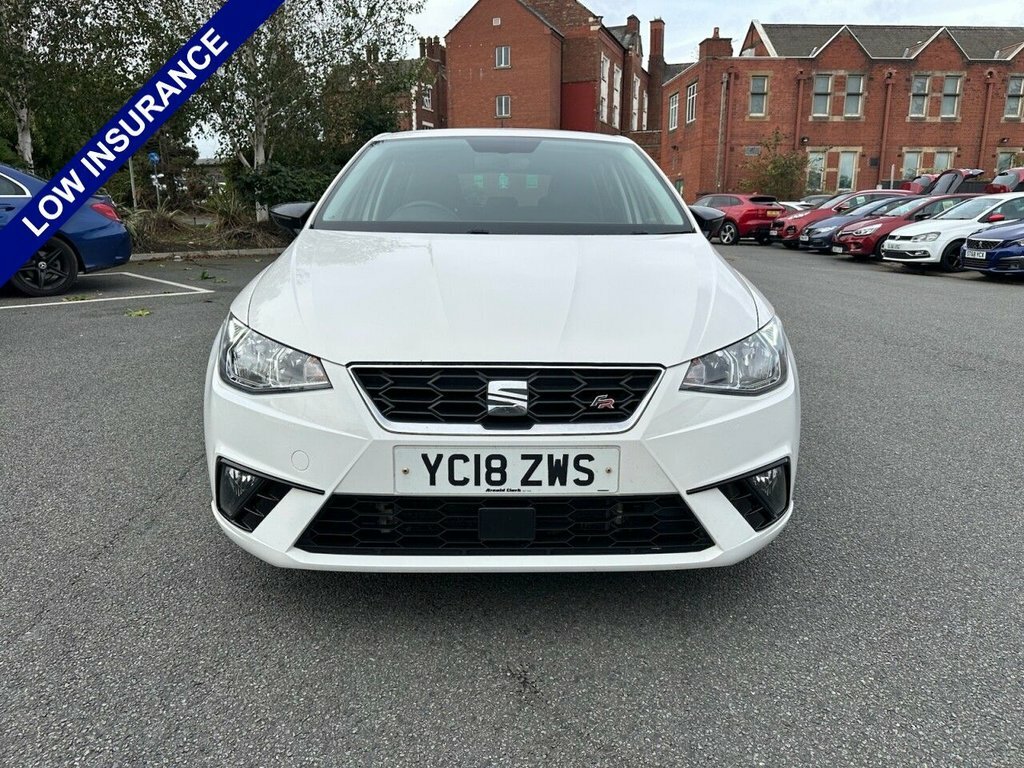Seat Ibiza 1L Fr YC18ZWS White #2