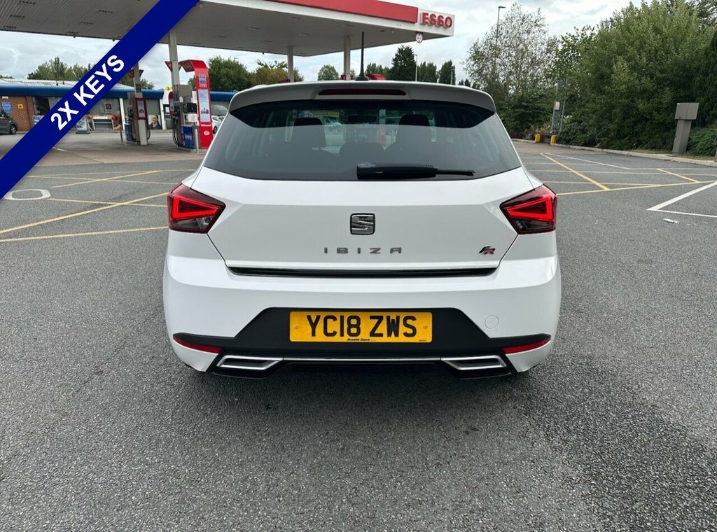 Seat Ibiza 1L Fr YC18ZWS White #6