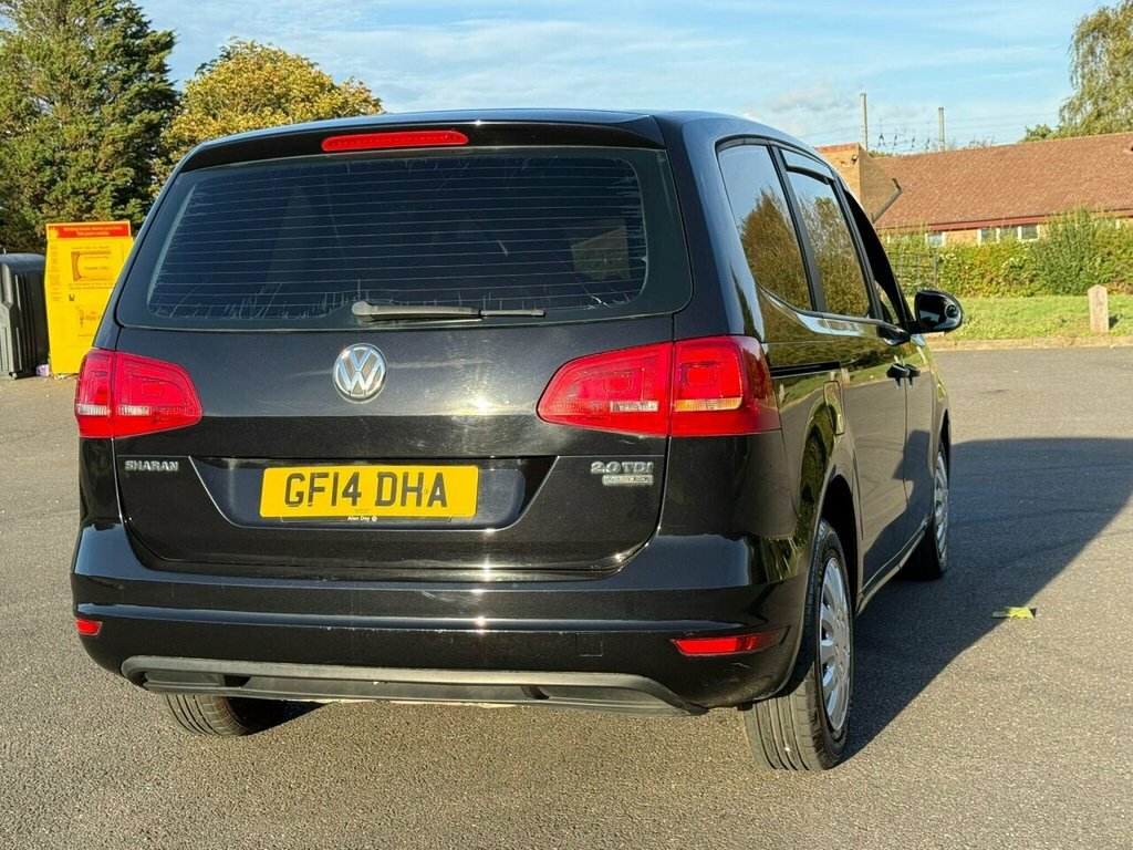 Volkswagen Sharan Se Black #14
