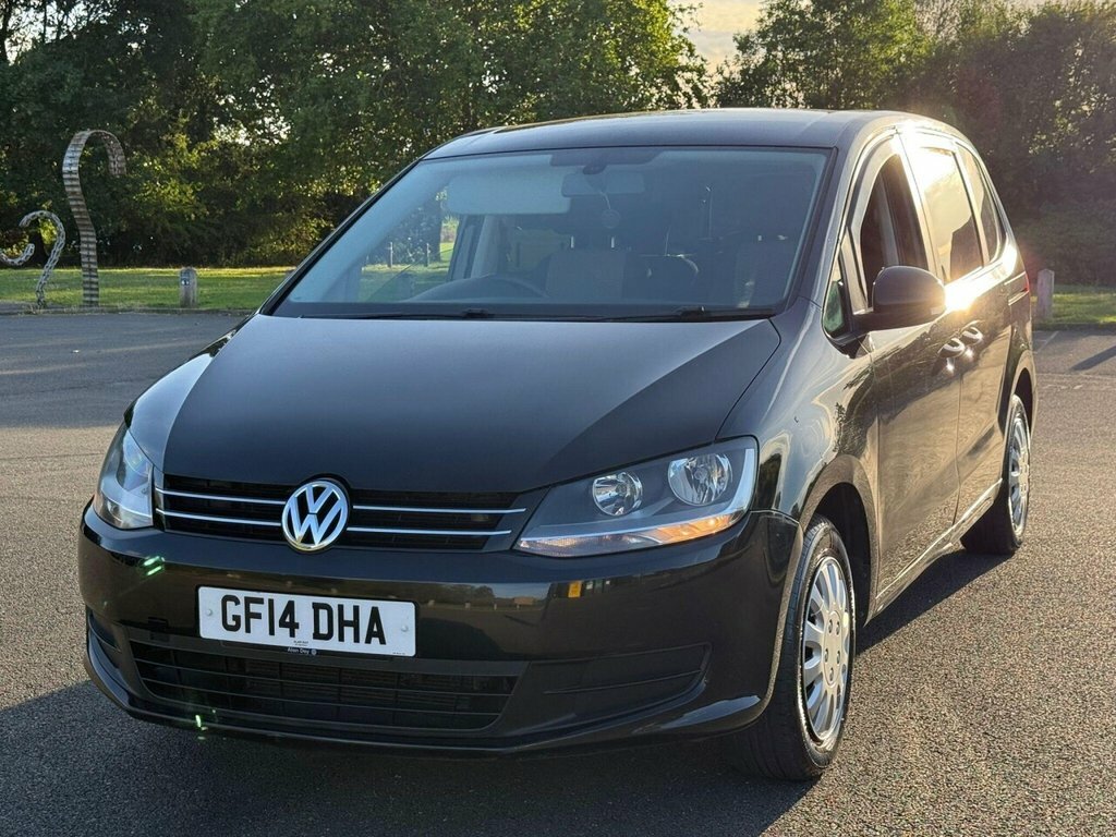 Volkswagen Sharan Se Black #8