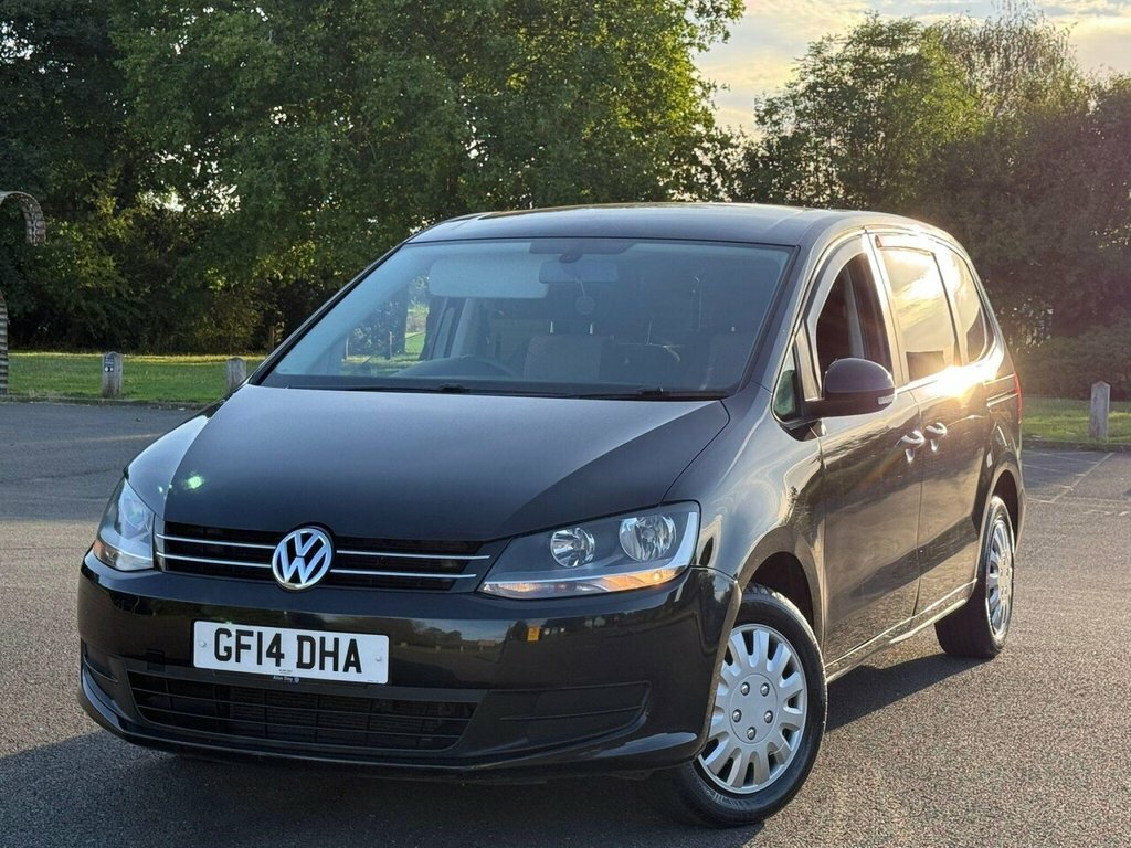 Volkswagen Sharan Mpv Black #3