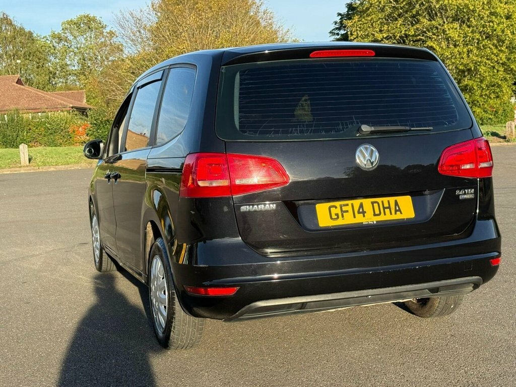 Volkswagen Sharan Se Black #9