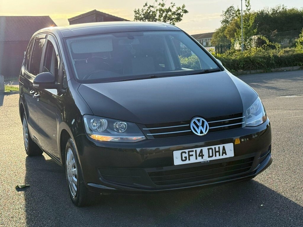 Volkswagen Sharan Mpv Black #6