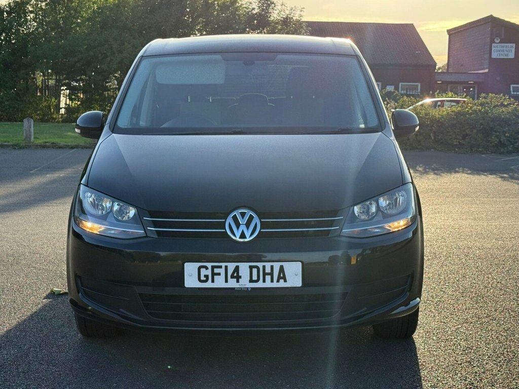Volkswagen Sharan Mpv Black #2
