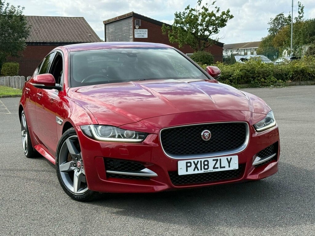 Jaguar XE Saloon Red #3