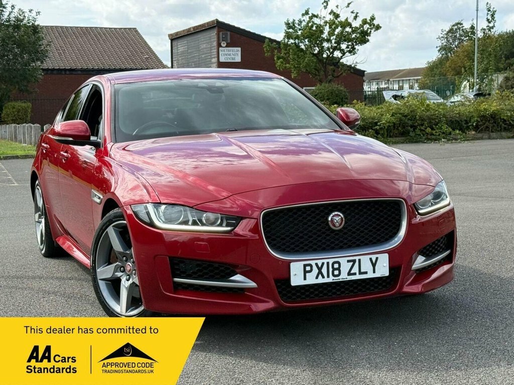 Jaguar XE Saloon Red