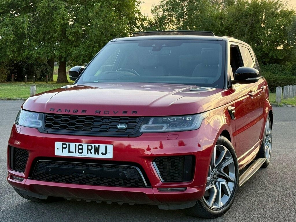 Land Rover Range Rover Sport Range Rover Sport Dynamic P400e Red #4