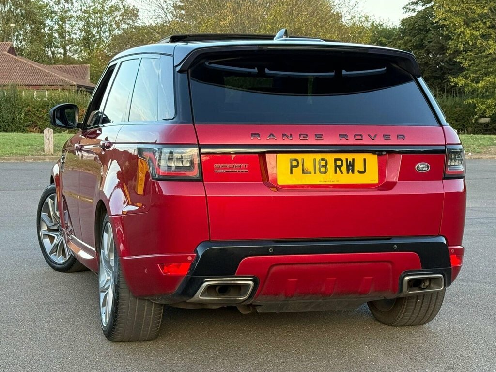 Land Rover Range Rover Sport Range Rover Sport Dynamic P400e Red #3