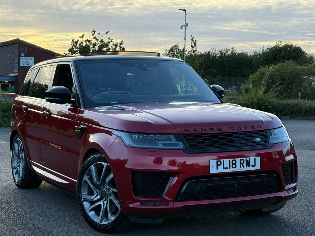Land Rover Range Rover Sport Range Rover Sport Dynamic P400e Red #2