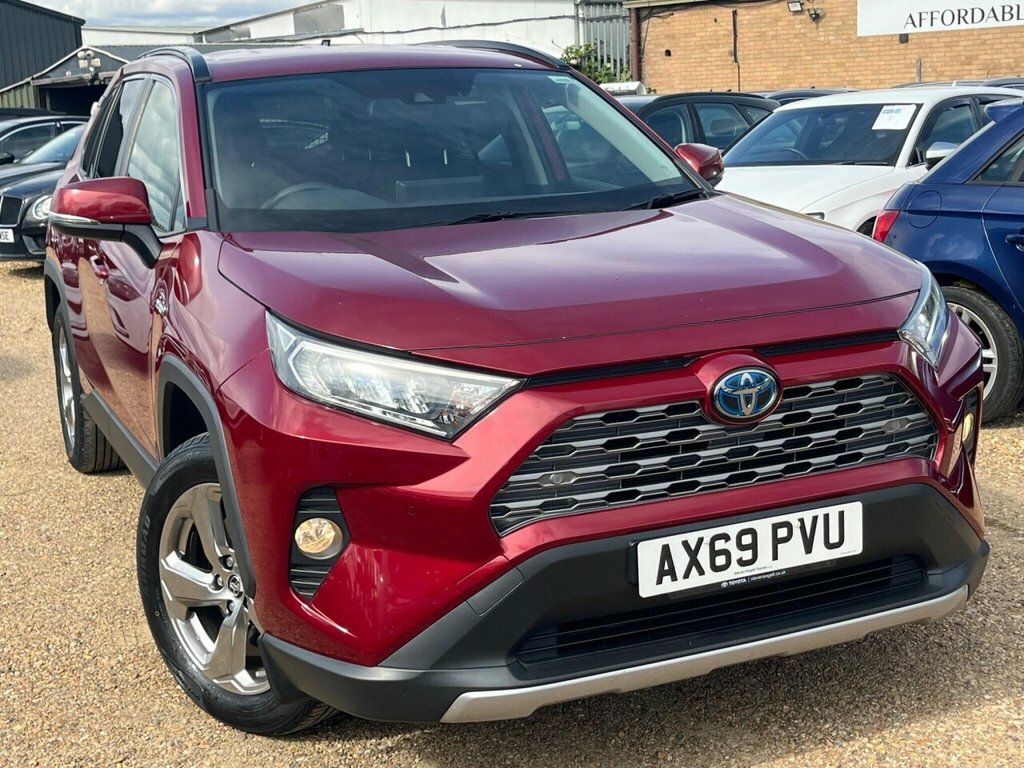 Toyota Rav 4 Suv Red