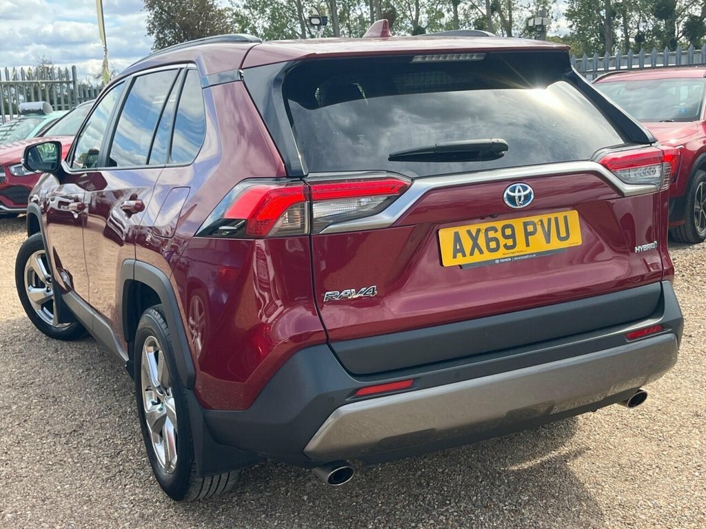 Toyota Rav 4 Suv Red #4