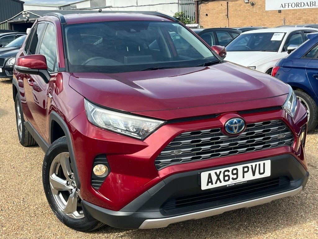 Toyota Rav 4 Suv Red #6