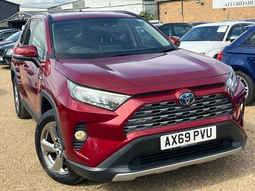 Toyota Rav 4 Suv Red #5