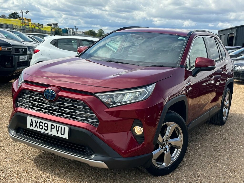 Toyota Rav 4 Suv Red #3