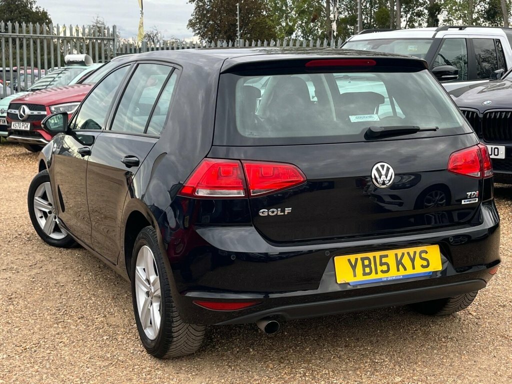 Volkswagen Golf 1.4 Tsi Match Dsg Black #13