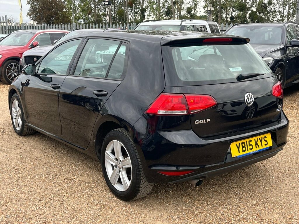 Volkswagen Golf 1.4 Tsi Match Dsg Black #14
