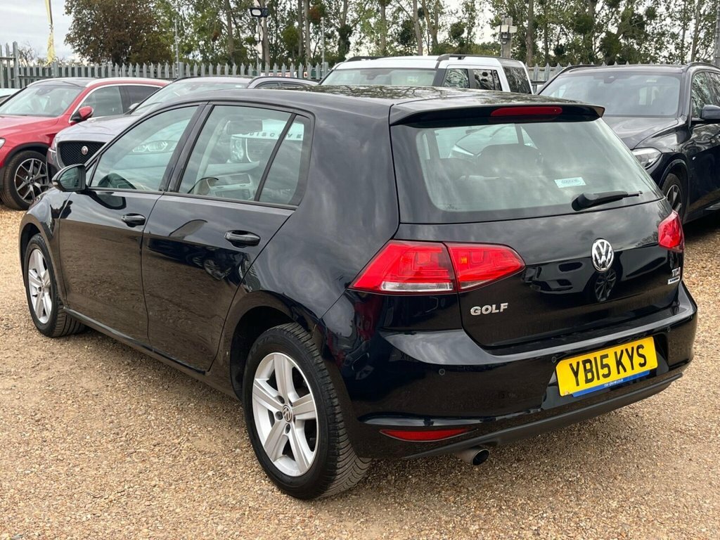 Volkswagen Golf 1.4 Tsi Match Dsg Black #15
