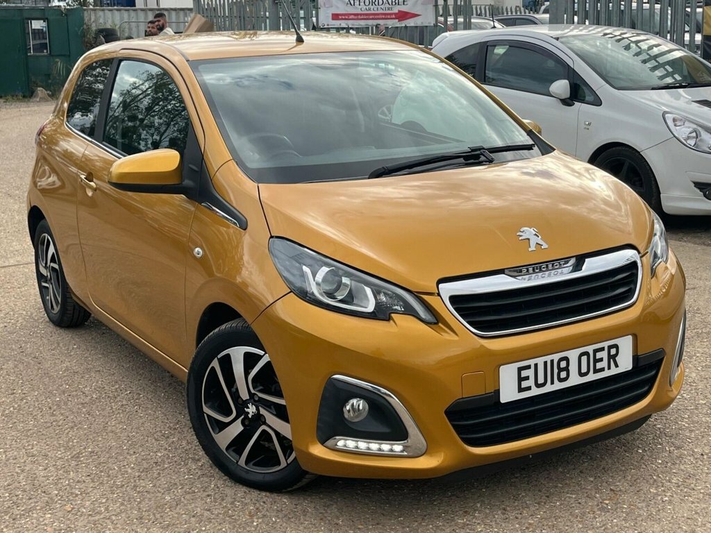 Peugeot 108 108 Allure Yellow #5