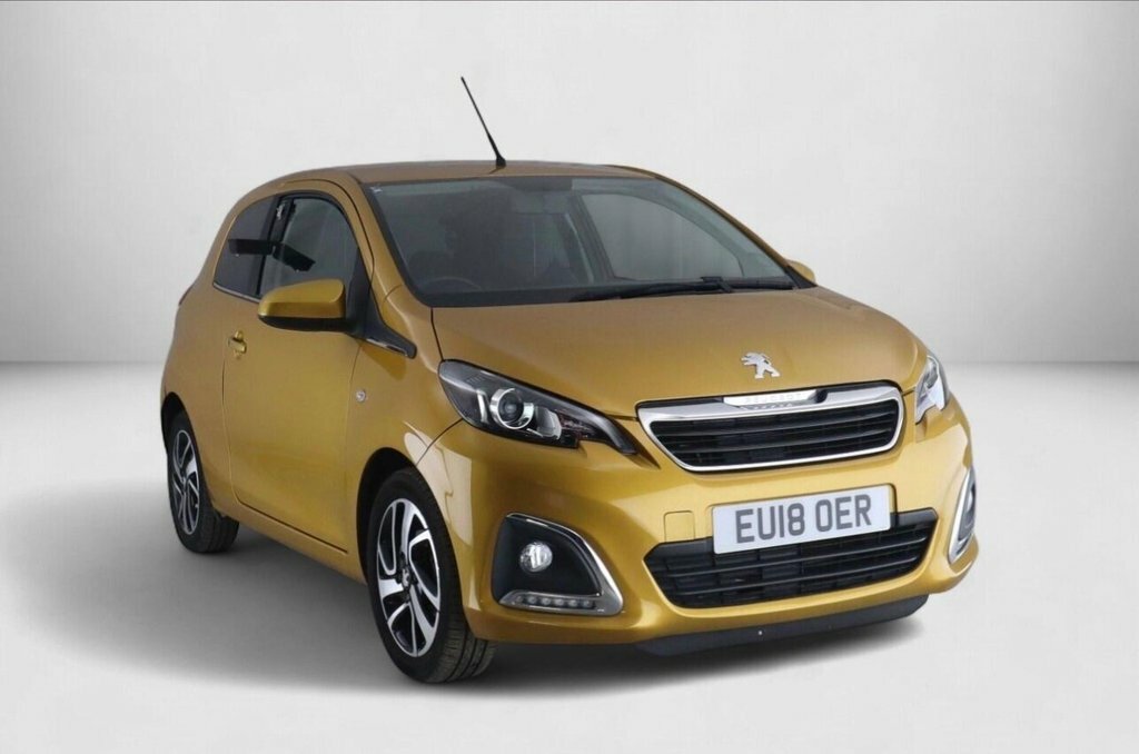 Peugeot 108 108 Allure Yellow