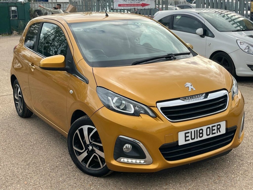Peugeot 108 108 Allure Yellow