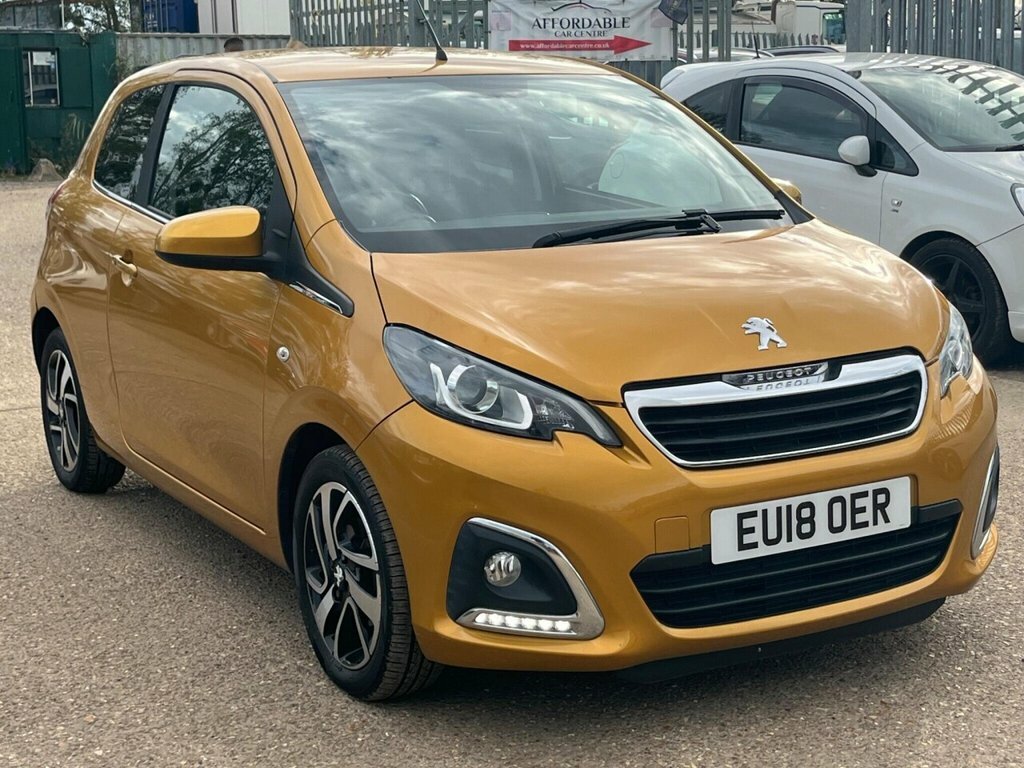 Peugeot 108 108 Allure Yellow #6