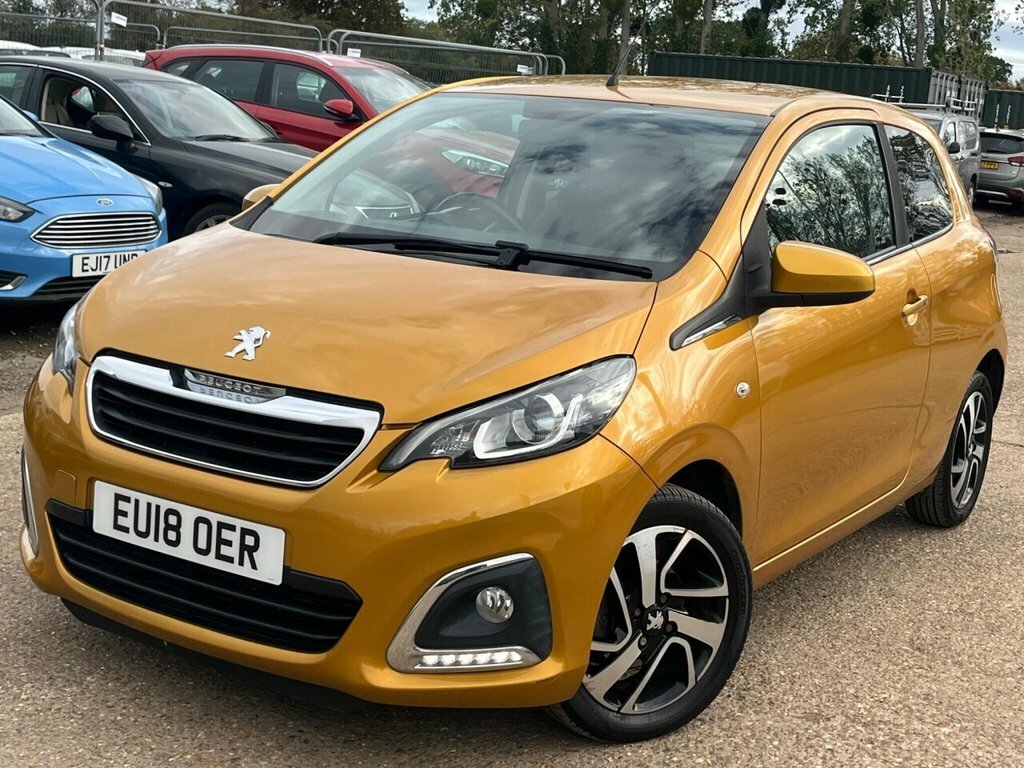 Peugeot 108 108 Allure Yellow #3