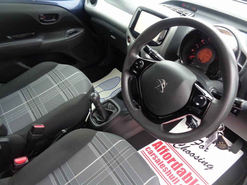 Peugeot 108 1.0 Active Hatchback Euro 6 68 Blue #5