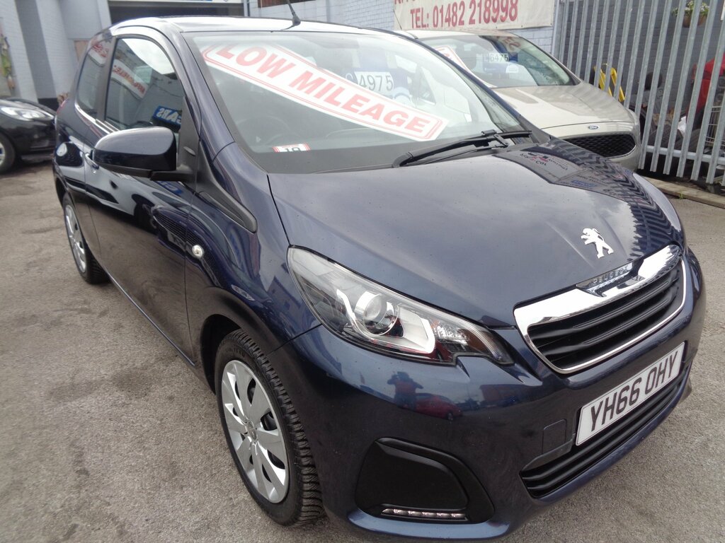 Peugeot 108 1.0 Active Hatchback Euro 6 68 Blue