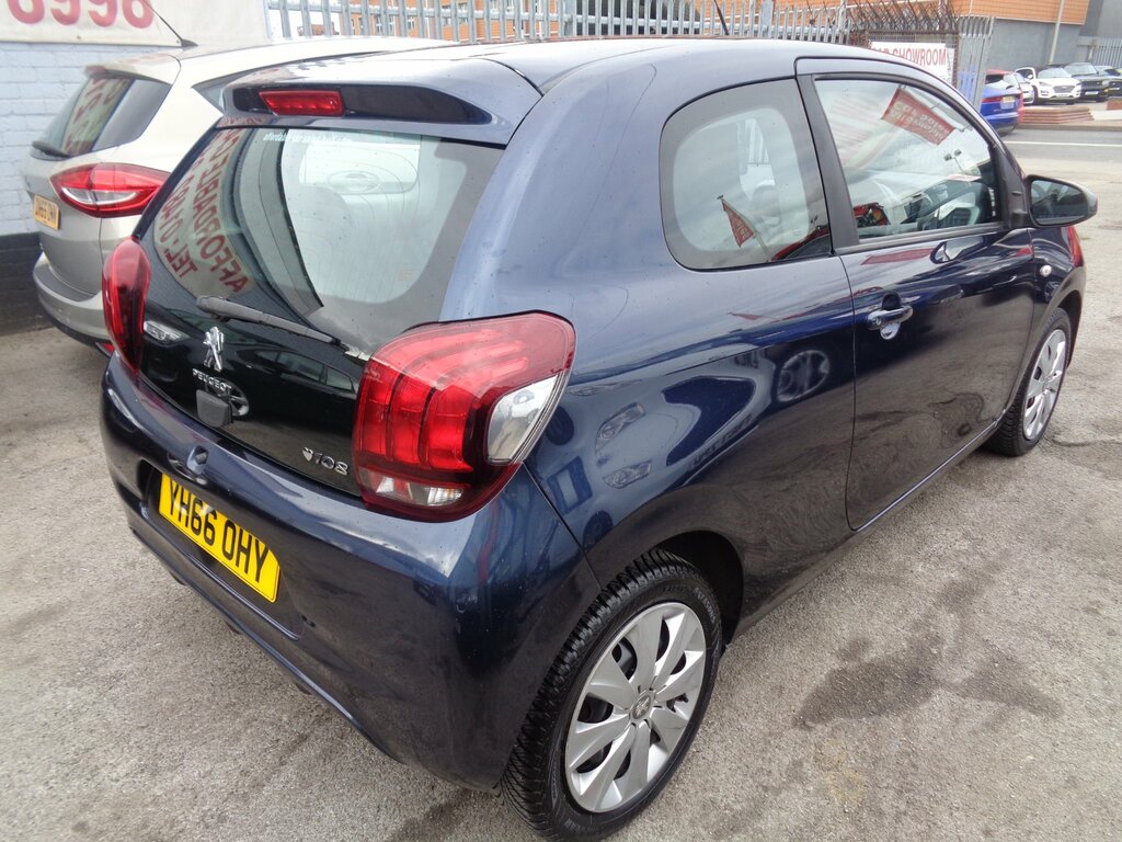 Peugeot 108 1.0 Active Hatchback Euro 6 68 Blue #4