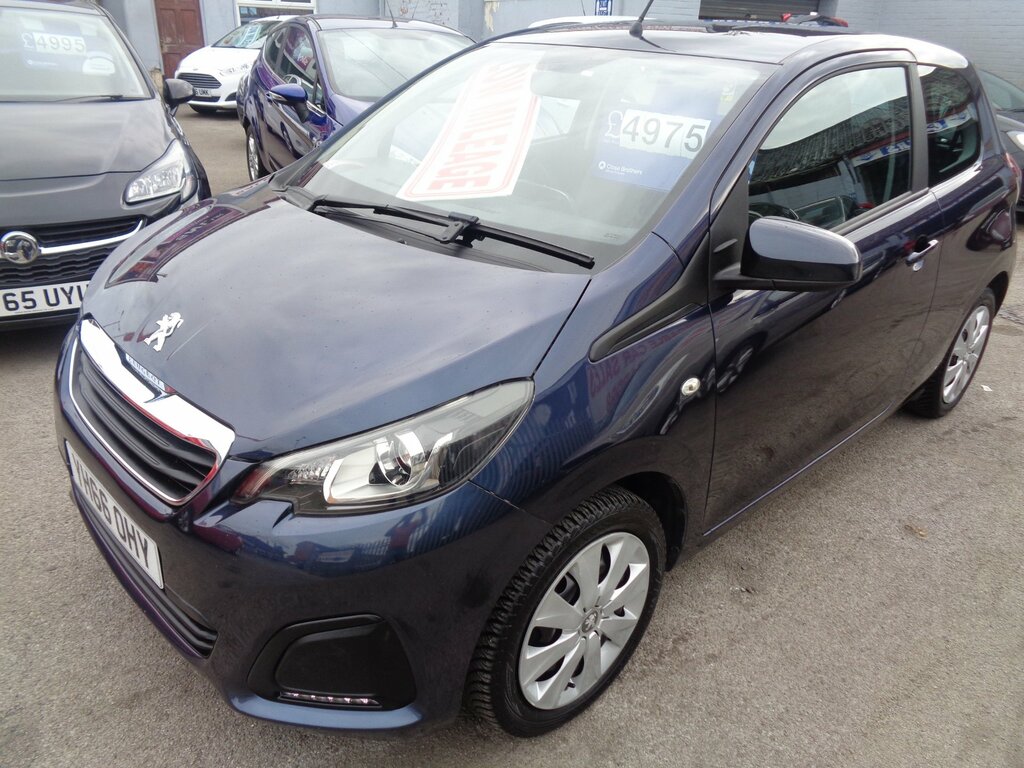 Peugeot 108 1.0 Active Hatchback Euro 6 68 Blue #2