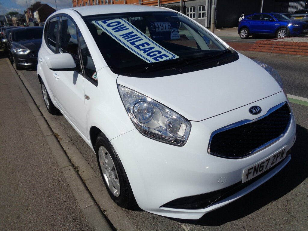 Kia Venga 1.4 1 Mpv Euro 6 Ss 89 Bhp White