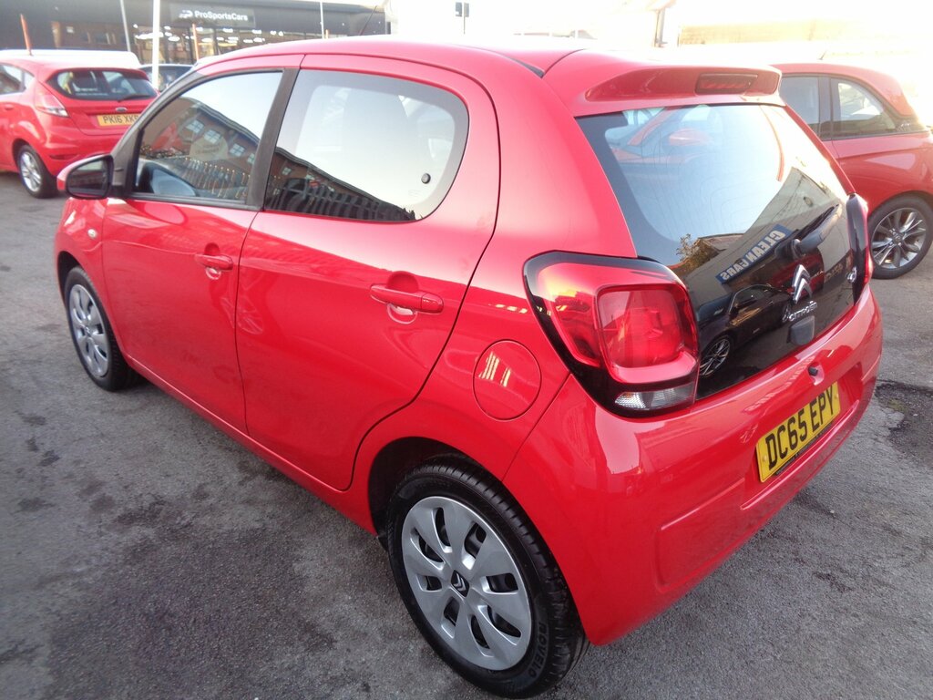 Citroen C1 1.0 Vti Feel Hatchback Euro 6 6 Red #3